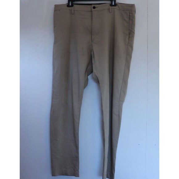 Ralph Lauren Performance Chino Stretch Classic Fit Straight Tan Khaki Mens 38x32 - Picture 1 of 9